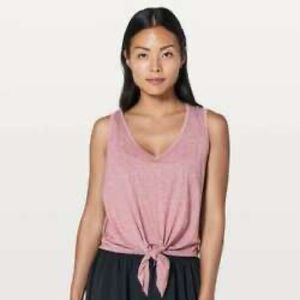 Lululemon tie front tank